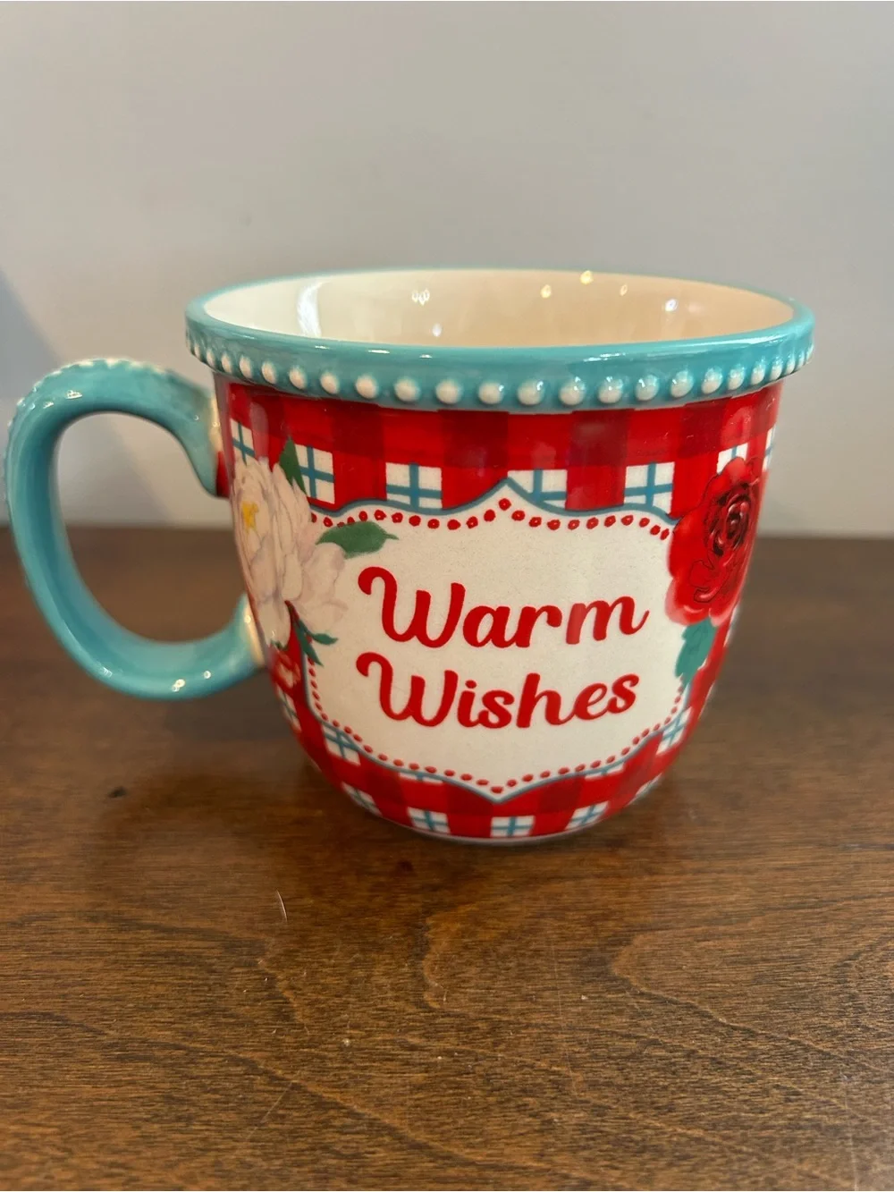 Pioneer Woman Warm Wishes Holiday Christmas Winter Coffee Tea Mug 2022 NWT